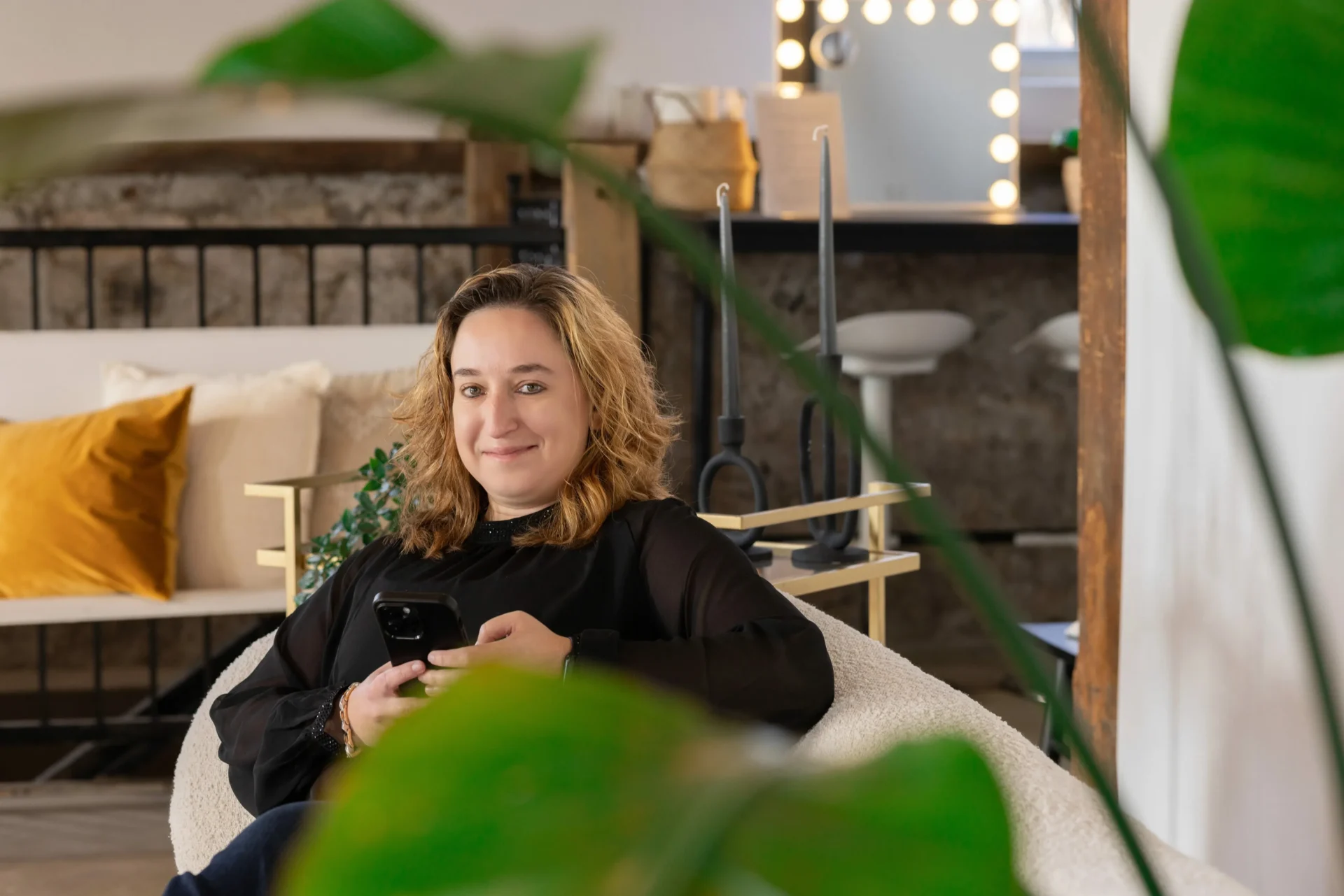 Kristen Jerry owner of Creative Atmosphere web and branding studio