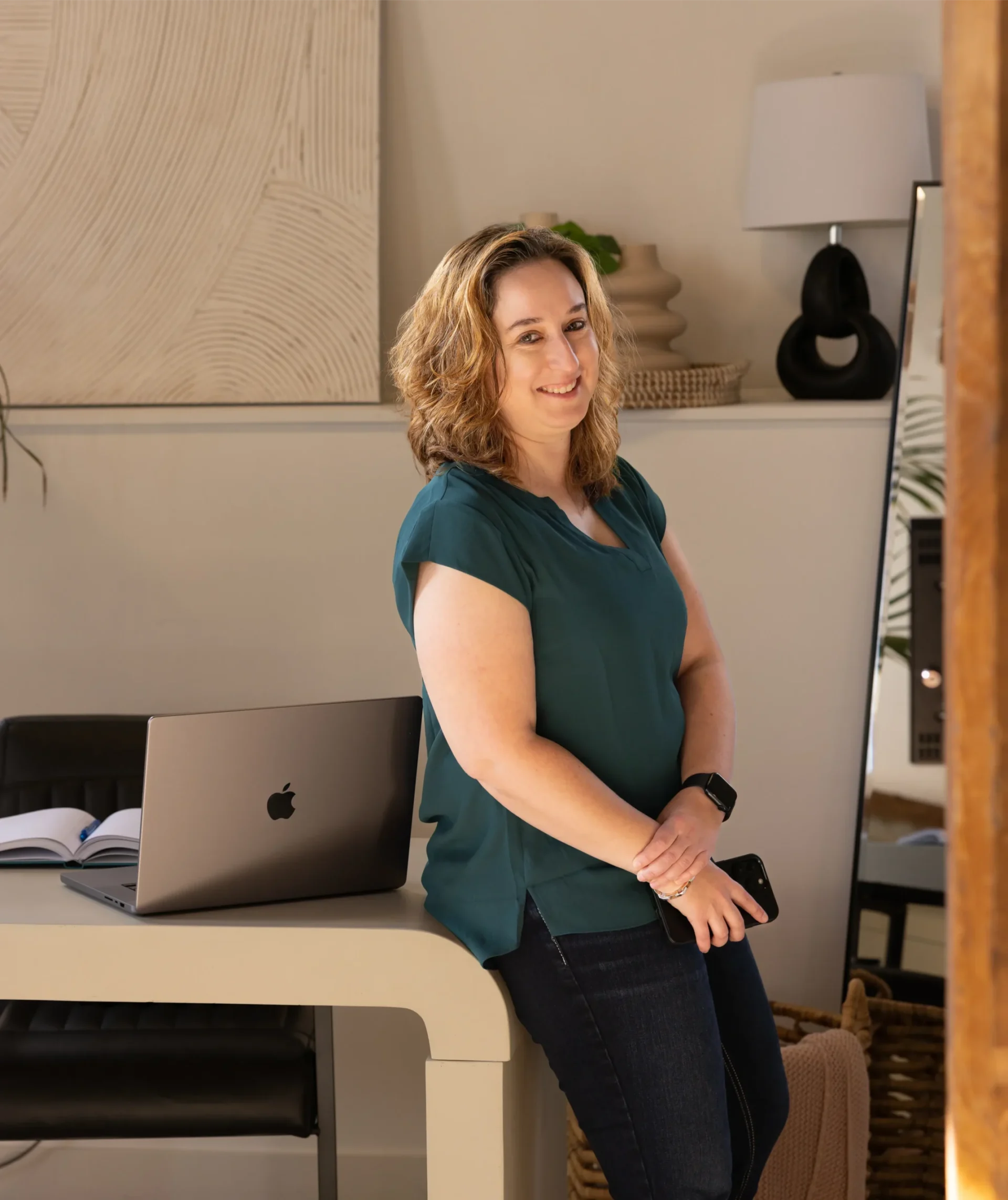 Kristen Jerry owner of Creative Atmosphere web and branding studio