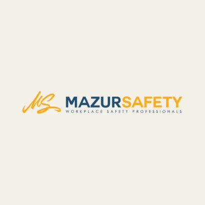 Mazur Safety: main logo, designed by Creative Atmosphere