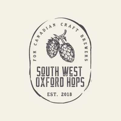 South West Oxford Hops: main logo, designed by Creative Atmosphere