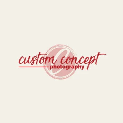 Custom Concept Photography: main logo, designed by Creative Atmosphere