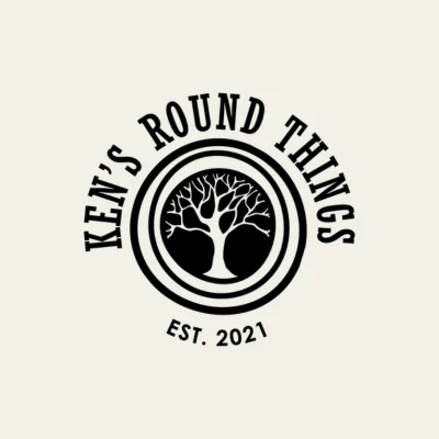 Ken's Round Things: main logo, designed by Creative Atmosphere