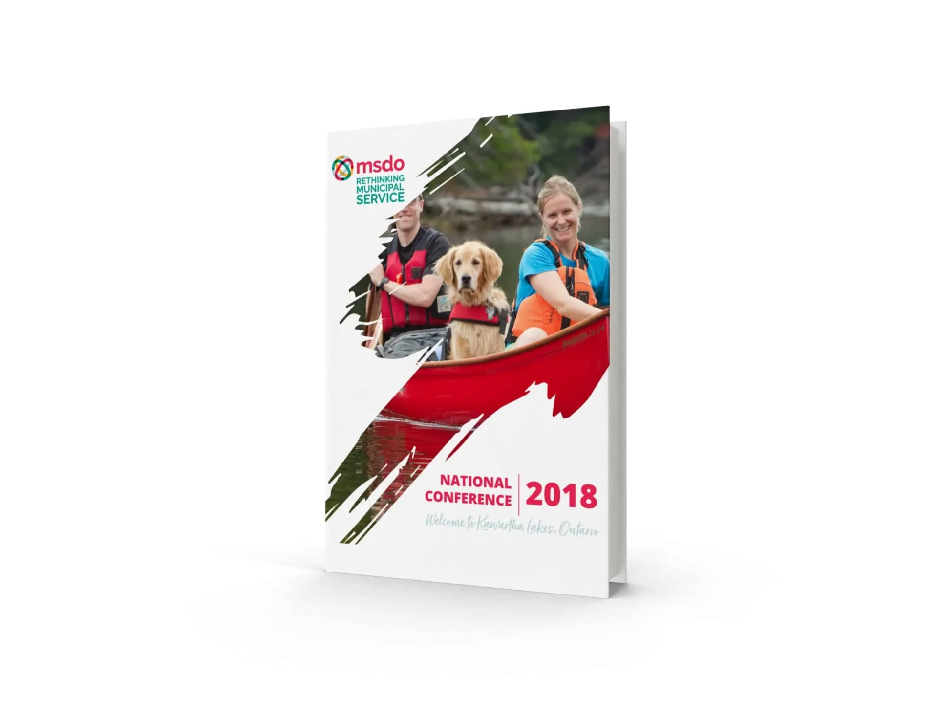 Municipal Service Delivery Officials: conference program, designed by Creative Atmosphere